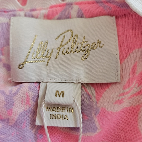 NWT Dwyer Midi Dress Color: Rousseau Pink Zen Sz M - Picture 10 of 11